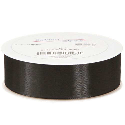 Itens Fita de presente fita preta fita de luto fita decorativa 40mm 50m