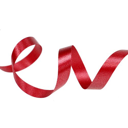 Floristik24 Fita para presente vermelho escuro 5 mm 500 m