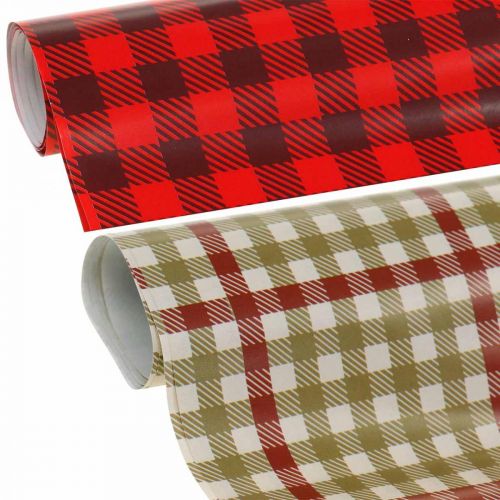 Itens Papel de embrulho com fita de seda e etiquetas 4 folhas em conjunto 50 × 70cm