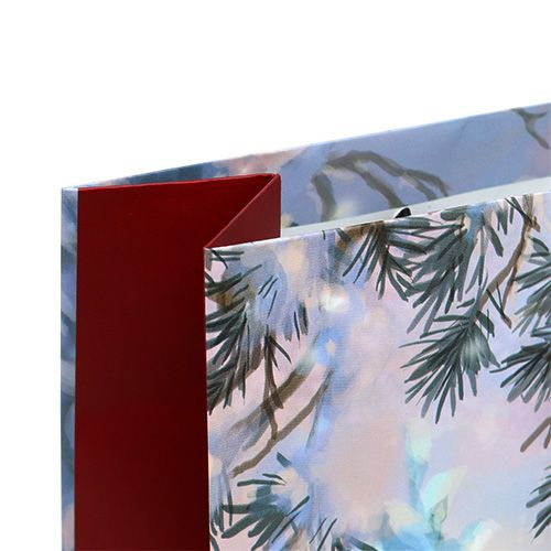 Floristik24 Saco de presente grande boneco de neve 25 cm x 34,5 cm 1p