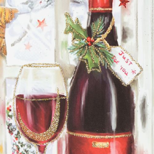 Itens Saco de presente de Natal 8cm x 18cm A24cm conjunto de 2