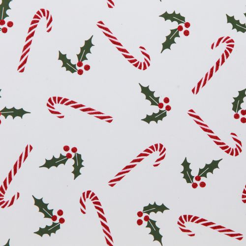 Itens Saco de presente de Natal com alças vermelho branco 24×18×8cm 4 unidades