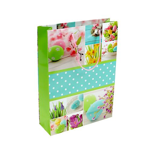 Saco de presente com motivo de Páscoa 18cm x 23cm 1p