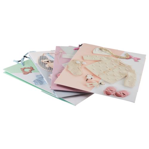 Itens Sacos para presentes sacos para presentes para bebês nascimento 23 × 18 cm 12 unidades