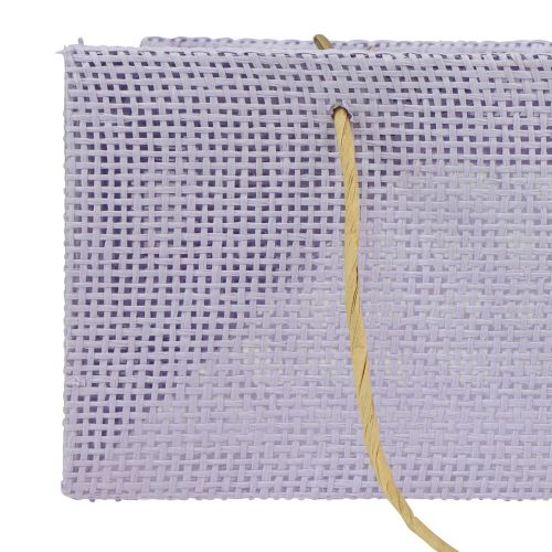 Itens Sacos para presentes tecidos com alças verde, amarelo, roxo 20×10×10cm 6 unidades