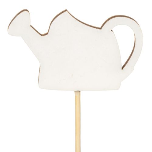 Itens Estacas decorativas em formato de regador para arranjos florais e decoração de varandas, 34 cm, conjunto com 8 peças.