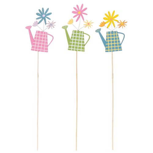 Itens Decorações de regador para enfeitar o jardim ou vasos de flores na primavera (12 peças)