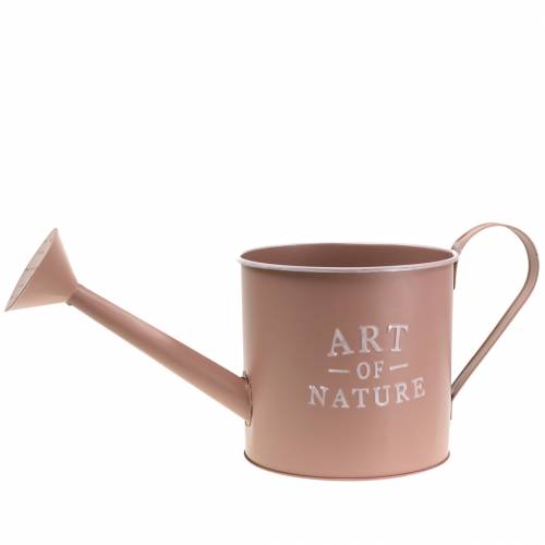 Itens Regador de floreira zinco rosa velho Ø16.5cm H17cm