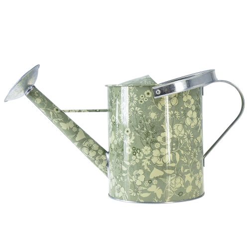 Itens Regador para plantio de flores verdes prateadas decorativas Ø18cm