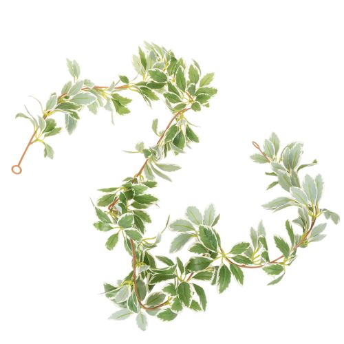 Guirlanda artificial com folhas variegadas, 175 cm | Floristik24.pt