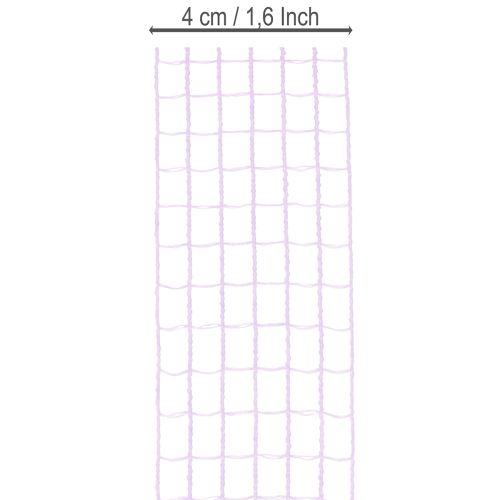 Fita adesiva de malha roxa, 4,5 cm de largura, rolo de fita decorativa para trabalhos manuais criativos, 10 m | Floristik24.pt