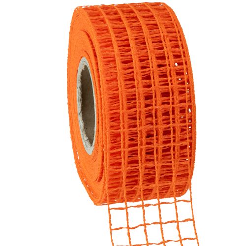 Itens Fita de malha 4,5cm x 10m laranja
