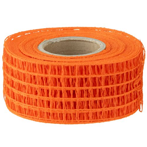 Itens Fita de malha 4,5cm x 10m laranja