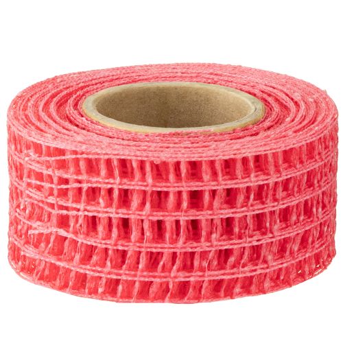 Itens Fita de malha 4,5cm x 10m rosa