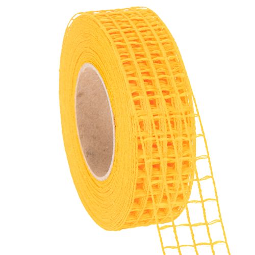 Fita decorativa de malha, cores sortidas, 3 cm x 10 m, 7 peças | Floristik24.pt