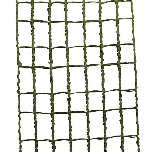 Floristik24 Fita de grade 4,5 cm x 10 m verde musgo