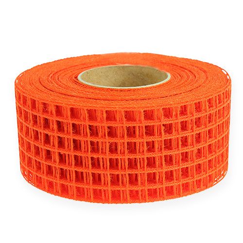 Fita de grade 4,5 cm x 10 m laranja
