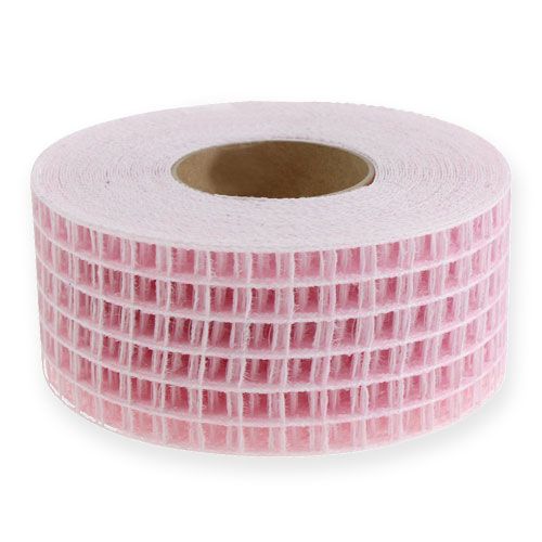 Itens Fita de grade 4,5 cm x 10 m rosa