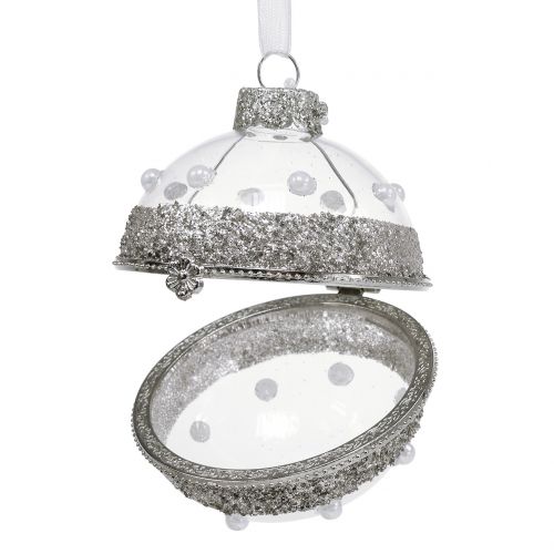 Floristik24 Bola de vidro de Natal para abrir Ø6cm 2pcs