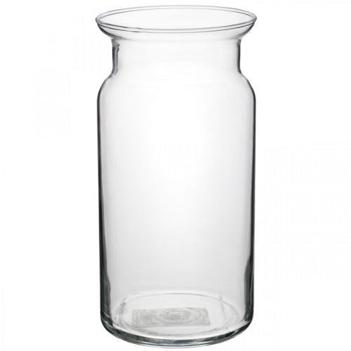 Floristik24 Jarra de vidro Bose vaso de flores lanterna jarra de vidro transparente H20cm