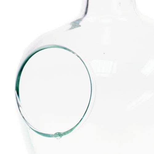 Floristik24 Recipiente decorativo para garrafa de vidro com cortiça Ø19cm Alt.30cm