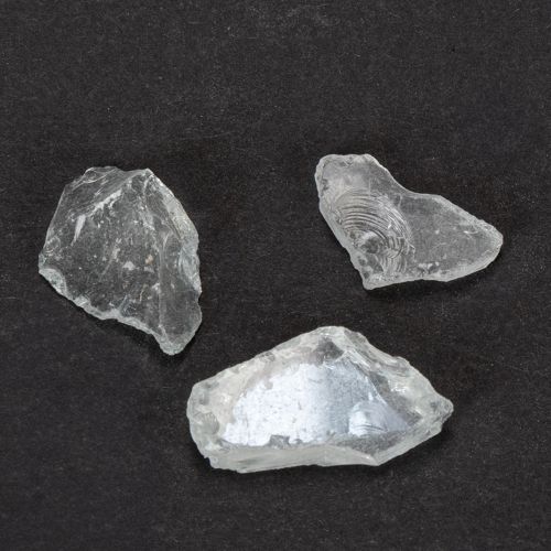 Itens Pedras de vidro de 25 mm a 35 mm em cores naturais, 2 kg