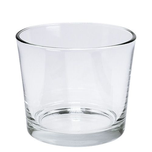 Itens Pote de vidro Ø12cm transparente 6 unidades