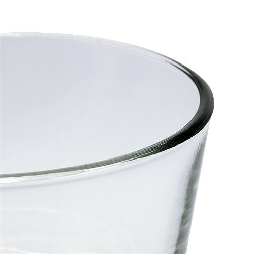 Itens Pote de vidro Ø12cm transparente 6 unidades