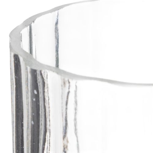 Itens Vaso de vidro de alta qualidade para arranjos decorativos em casas modernas, 24 cm