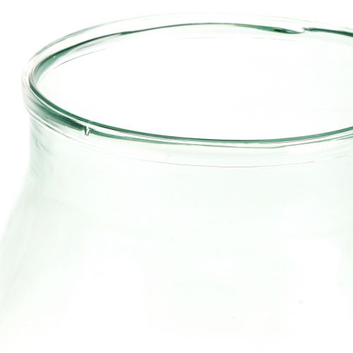 Floristik24 Vaso decorativo de vidro para flores Ø21cm Alt.23cm