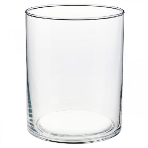 Floristik24 Vaso de vidro Ø12cm Alt.15cm