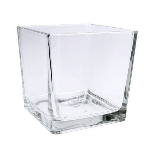 Cubo de vidro transparente 12cm x 12cm x 12cm 6pcs
