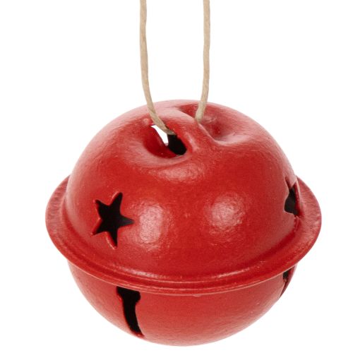 Pingentes decorativos em forma de sino com motivo de estrela, 3 cm, 9 peças comprar | Floristik24.pt