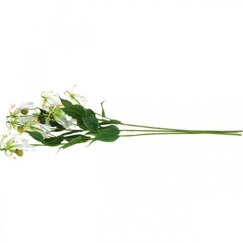 Itens Lírio artificial, decoração com flores, planta artificial, flor de seda branca L82cm 3 unidades