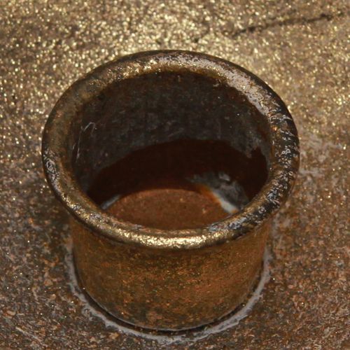 Floristik24 Decoração de taça dourada com castiçal ouro antigo Ø10cm Alt.6,5cm