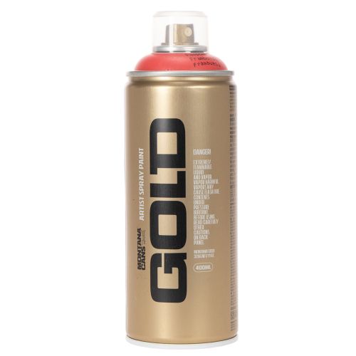Tinta spray framboesa para superfícies e decoração Montana Gold Red 400ml | Floristik24.pt
