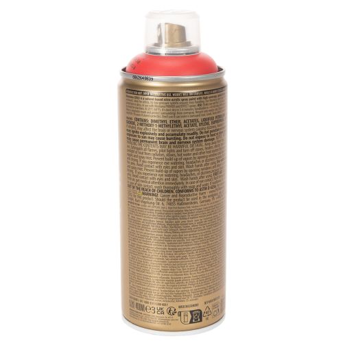 Tinta spray framboesa para superfícies e decoração Montana Gold Red 400ml | Floristik24.pt