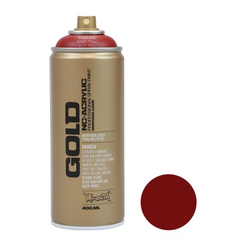 Tinta spray tinta spray vermelha tinta acrílica Montana Gold Royal Red 400ml