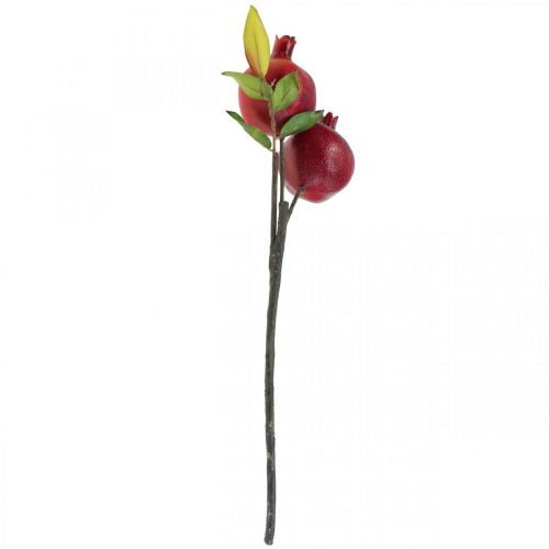 Floristik24 Ramo decorativo decoração romã, fruta decorativa, romã decorativa 39cm