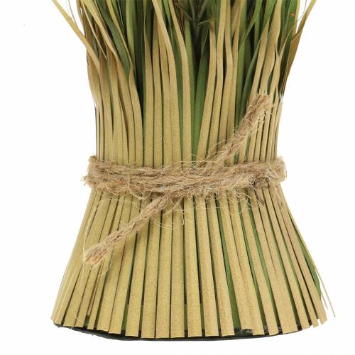 Floristik24 Bando de grama, grama deco com yarrow, amarelo deco de outono, verde H27cm