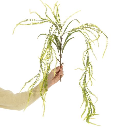 Itens Planta artificial de painço verde para decoração suspensa elegante, um toque de estilo para o ambiente, 114 cm