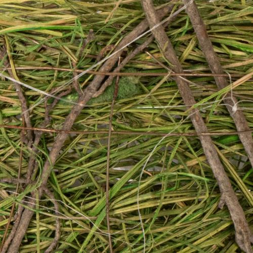 Itens Cesta de Páscoa, design natural, cesta de mão para decoração festiva da casa, 25 cm