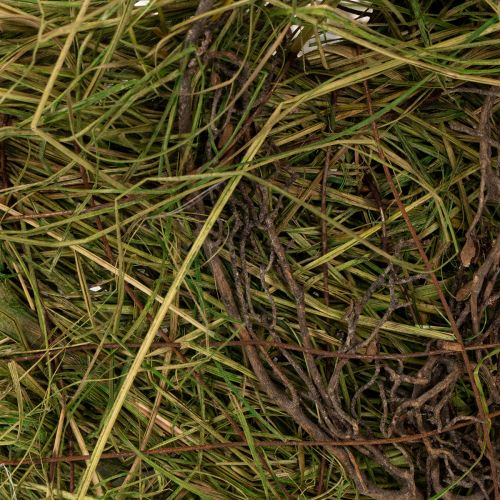 Itens Cesta decorativa, trançada em palha, cesta de Páscoa natural, cesta para presentes, 29 cm