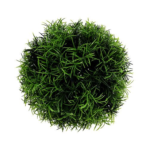 Floristik24 Bola de grama bola decorativa verde artificial Ø15cm 1 peça