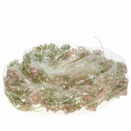 Floristik24 Garland gypsophila rosa 180 cm