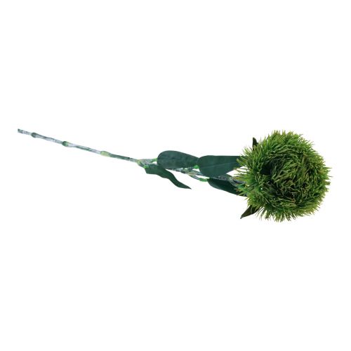 Floristik24 Flor artificial de cravo barbudo verde como do jardim 54cm