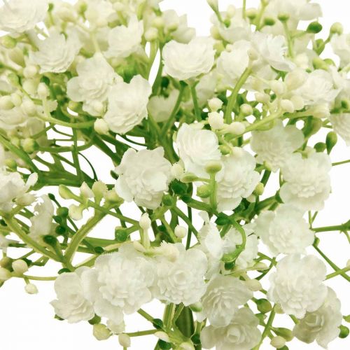 Itens Gipsófila branca artificial Gypsophila L30cm 6 unidades