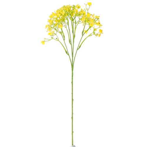 Itens Gypsophila paniculate erva de gesso flores amarelas C46cm 4 un