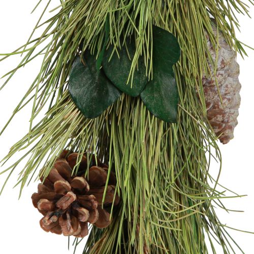 Itens Decoração suspensa cones de eucalipto pinho de Natal C60cm