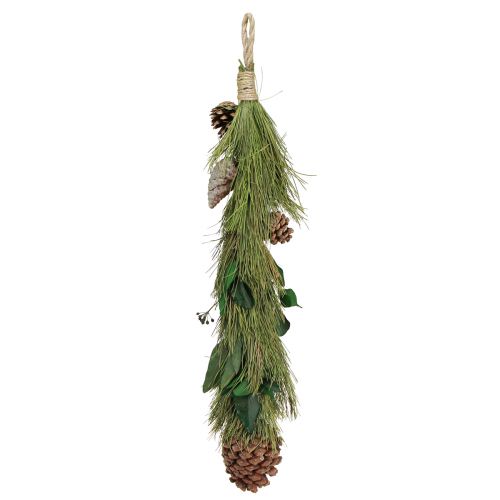 Itens Decoração suspensa cones de eucalipto pinho de Natal C60cm